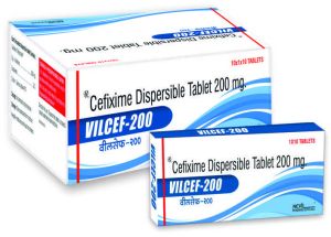 Cefixime Dispersible 200mg Tablets