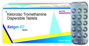 Ketorolac Tromethamine Dispersible Tablets