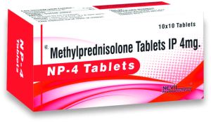 Methylprednisolone 4mg Tablets IP