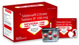 Sildenafil Citrate 100mg Tablets IP