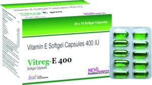Vitamin E 400 IU Softgel Capsules