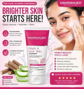 Havenhued Bright Clear Skin Face Wash
