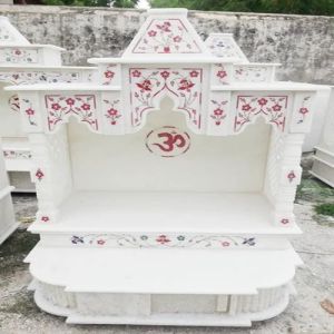 Antique White Marble Temple