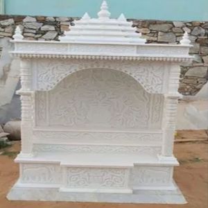 Antique White Marble Temple