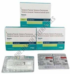 100mg Retesto Testosterone Propionate Injection