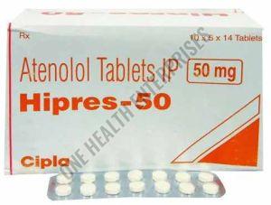 50mg Hipres Atenolol Tablet