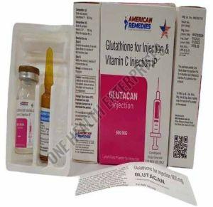 600mg Glutacan Glutathione Vitamin C Injection