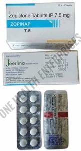7.5mg Zopinap Zopiclone Tablet