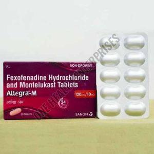 Allegra M Fexofenadine Montelukast Tablet