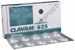 Clavam 625mg Amoxicillin and Clavulanate Tablet