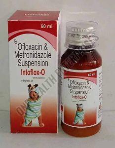 Intoflox O Metronidazole Ofloxacin Suspension