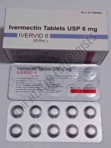 Ivervid 6mg Ivermectin Tablet