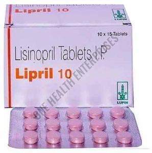 Lipril 10mg Lisinopril Tablet