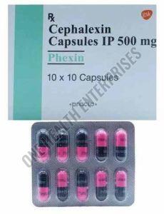Phexin 500mg Cephalexin Capsule