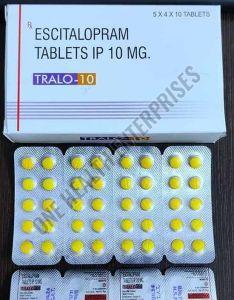 Tralo 10mg Escitalopram Tablet