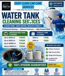 Water Tank Cleaning Services