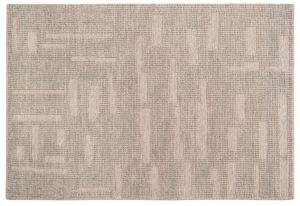 Ash Color Hand Woven Wool Rugs