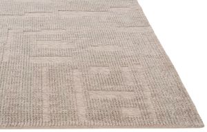 Ash Color Hand Woven Wool Rugs