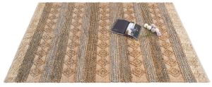 Beige Hand Woven Natural Jute Rugs