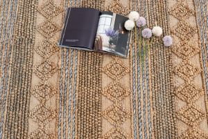 Beige Hand Woven Natural Jute Rugs