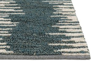 Blue Handwoven Jute Rugs