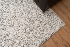 Brown Loop Pile Hand Tufted Rugs