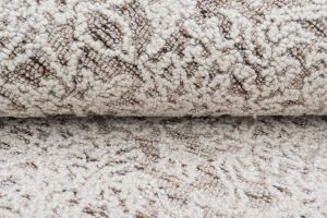 Brown Loop Pile Hand Tufted Rugs