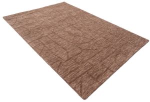 Chocolate Brown Hand Tufted Rugs