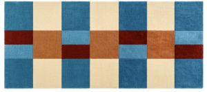 Creamy Blue Hand Tufted Rugs