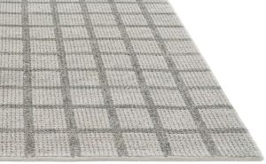 Dark Grey Hand Woven Wool Rugs