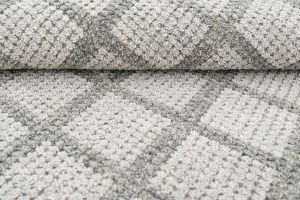 Dark Grey Hand Woven Wool Rugs