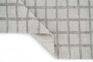Dark Grey Hand Woven Wool Rugs