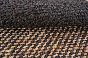 Diamond Pattern Handwoven Natural Jute Rugs