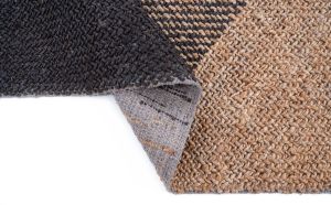Diamond Pattern Handwoven Natural Jute Rugs
