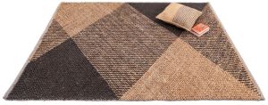 Diamond Pattern Handwoven Natural Jute Rugs