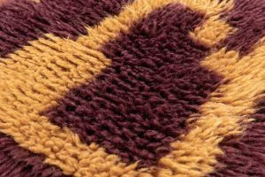 Gold Wine Handmade Shaggy Rugs