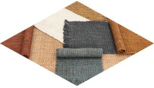 Handwoven Rectangular Natural Jute Rugs