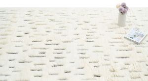 Ivory Brown Hand Knotted Rugs