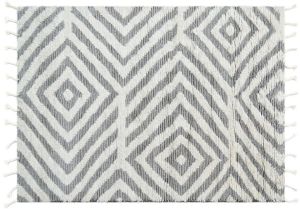 Ivory Grey Hand Knotted Rugs