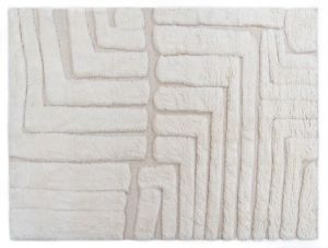 Ivory Handmade Shaggy Rugs