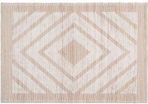 Ivory Natural Jute Wool Rug