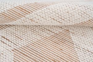 Ivory Natural Jute Wool Rug