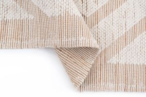 Ivory Natural Jute Wool Rug
