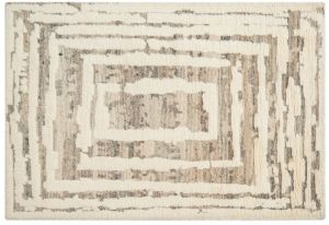 Ivory Taupe Hand Knotted Rugs