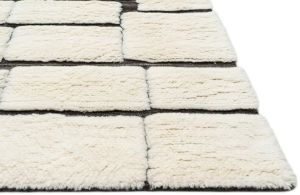Modern Ivory Hand Knotted Rugs