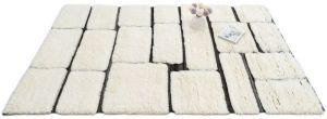 Modern Ivory Hand Knotted Rugs