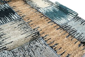Natural Jute Handwoven Cut Shuttle Rugs