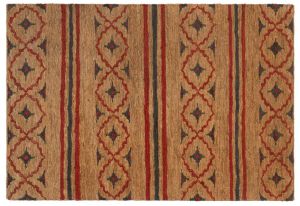 Natural Red Handwoven Jute Rugs