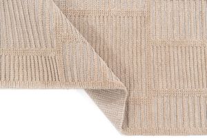Pearl Grey Hand Woven Wool Rugs