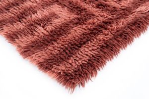 Rust Blush Handmade Shaggy Rugs